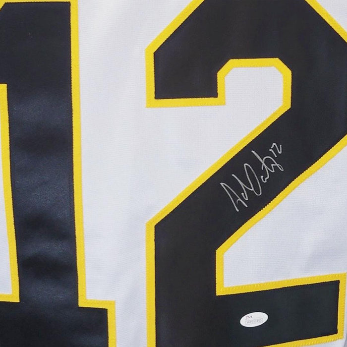 Adam Oates Signed Boston White Hockey Jersey (JSA) - RSA