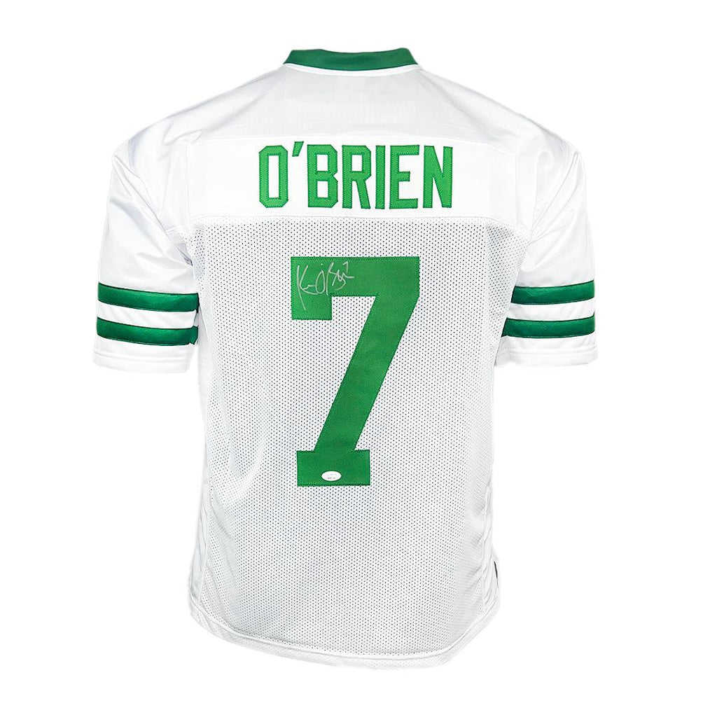 Ken O'Brien Signed Replica Jets Jersey JSA Witness — RSA