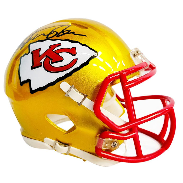 CHRISTIAN OKOYE signed (KANSAS CITY CHIEFS) mini football helmet