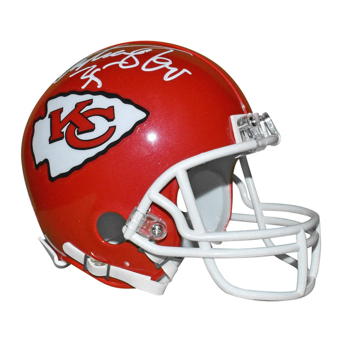 Christian Okoye Signed Kansas City Chiefs Mini Helmet (JSA