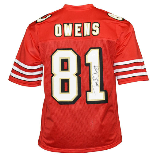 San Francisco Football Shirt Signed by Terrell Owens - CharityStars