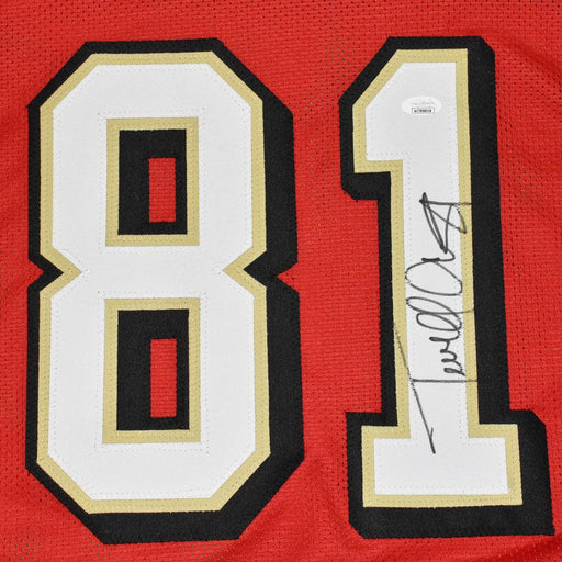 Terrell Owens Signed 49ers Jersey (JSA COA & Owens Hologram