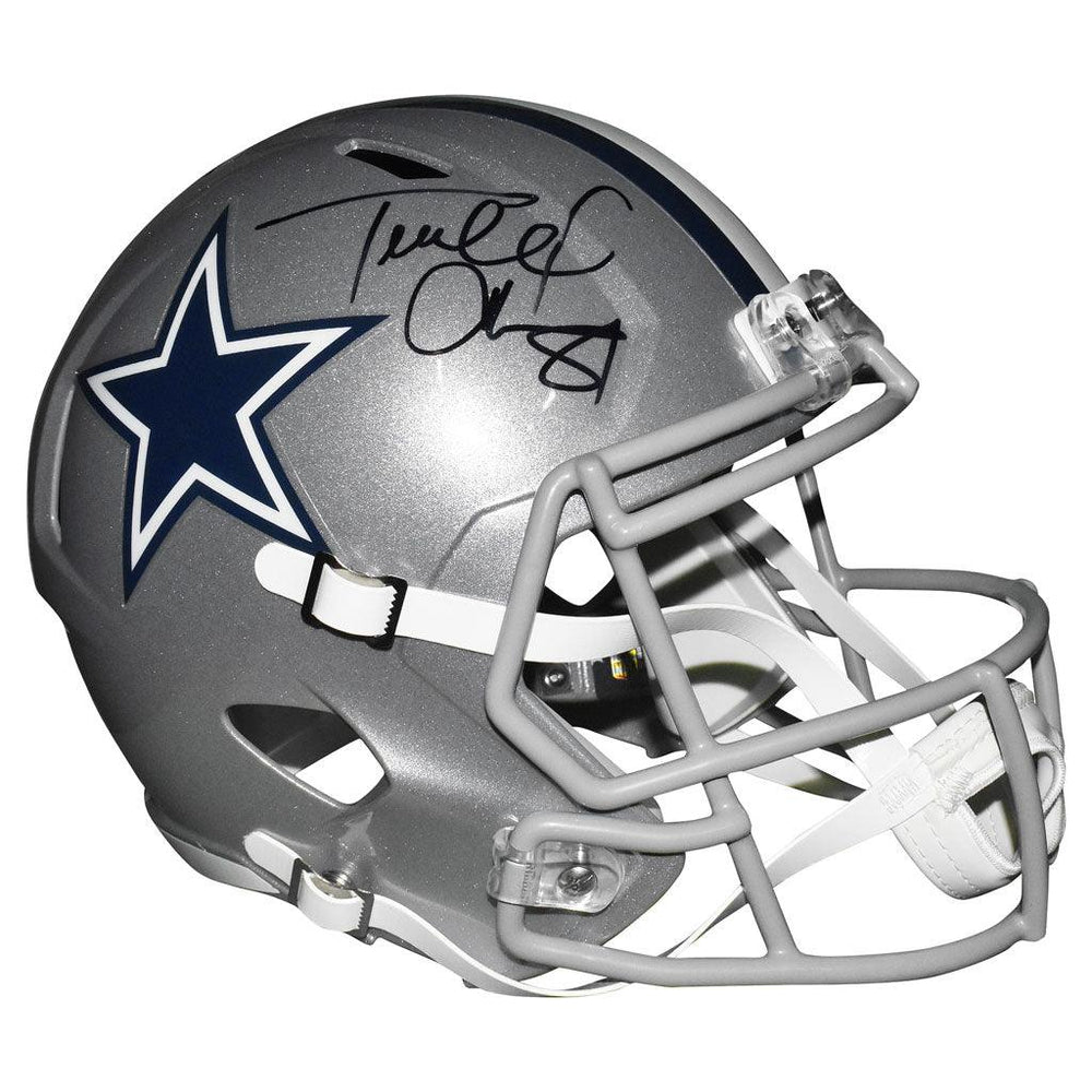 Terrell Owens Signed Dallas Cowboys Speed Full-Size Replica Football Helmet (JSA) - RSA