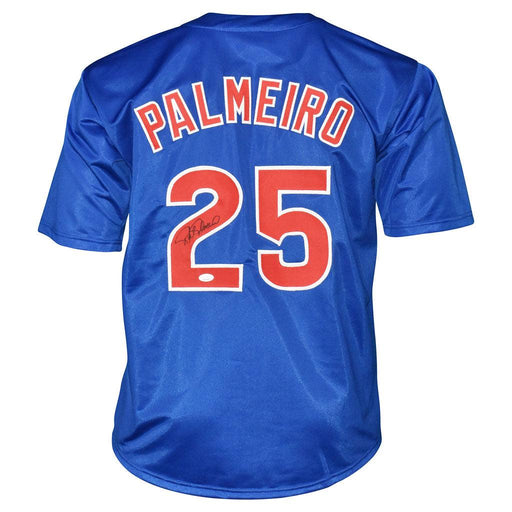 Rafael Palmeiro Signed Chicago Blue Baseball Jersey (JSA) - RSA