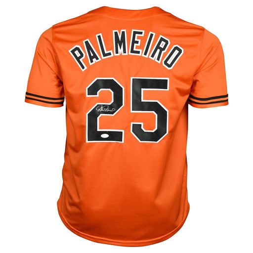 Rafael Palmeiro Signed Baltimore Orange Baseball Jersey (JSA) - RSA