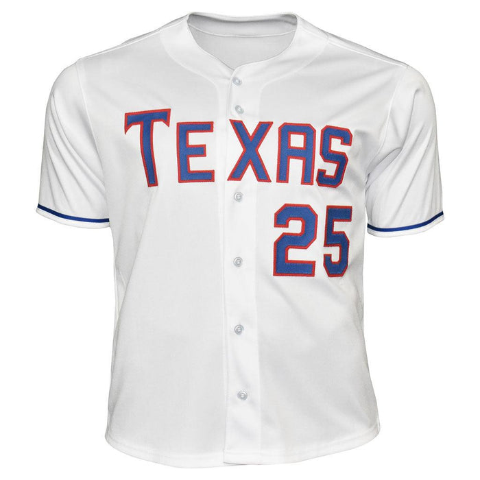 Rafael Palmeiro Signed Texas Rangers Jersey Inscribed 569 HRS/3020