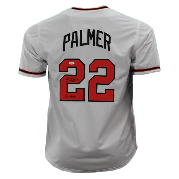 Jim Palmer Signed Jersey Inscribed HOF 1990 (JSA)