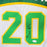 Gary Payton Signed Seattle White Basketball Jersey (JSA) - RSA