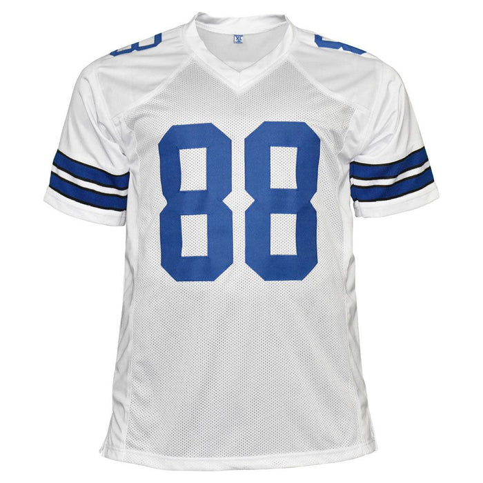 Drew Pearson Autographed Dallas Cowboys Custom White Jersey Inscribed HOF 21