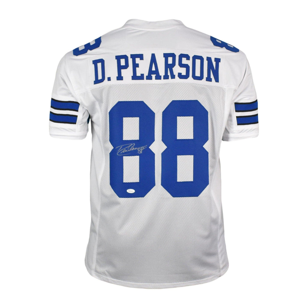 Drew Pearson Signed Pro-Edition White Jersey (JSA) - RSA