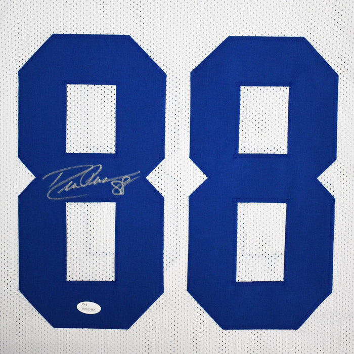 Drew Pearson Signed Pro-Edition White Jersey (JSA) - RSA