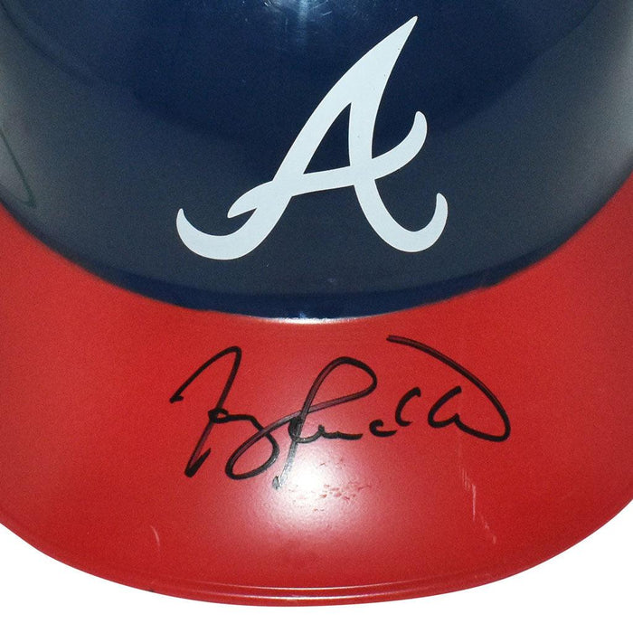 Terry Pendleton Signed Atlanta Braves Souvenir MLB Baseball Batting He — RSA