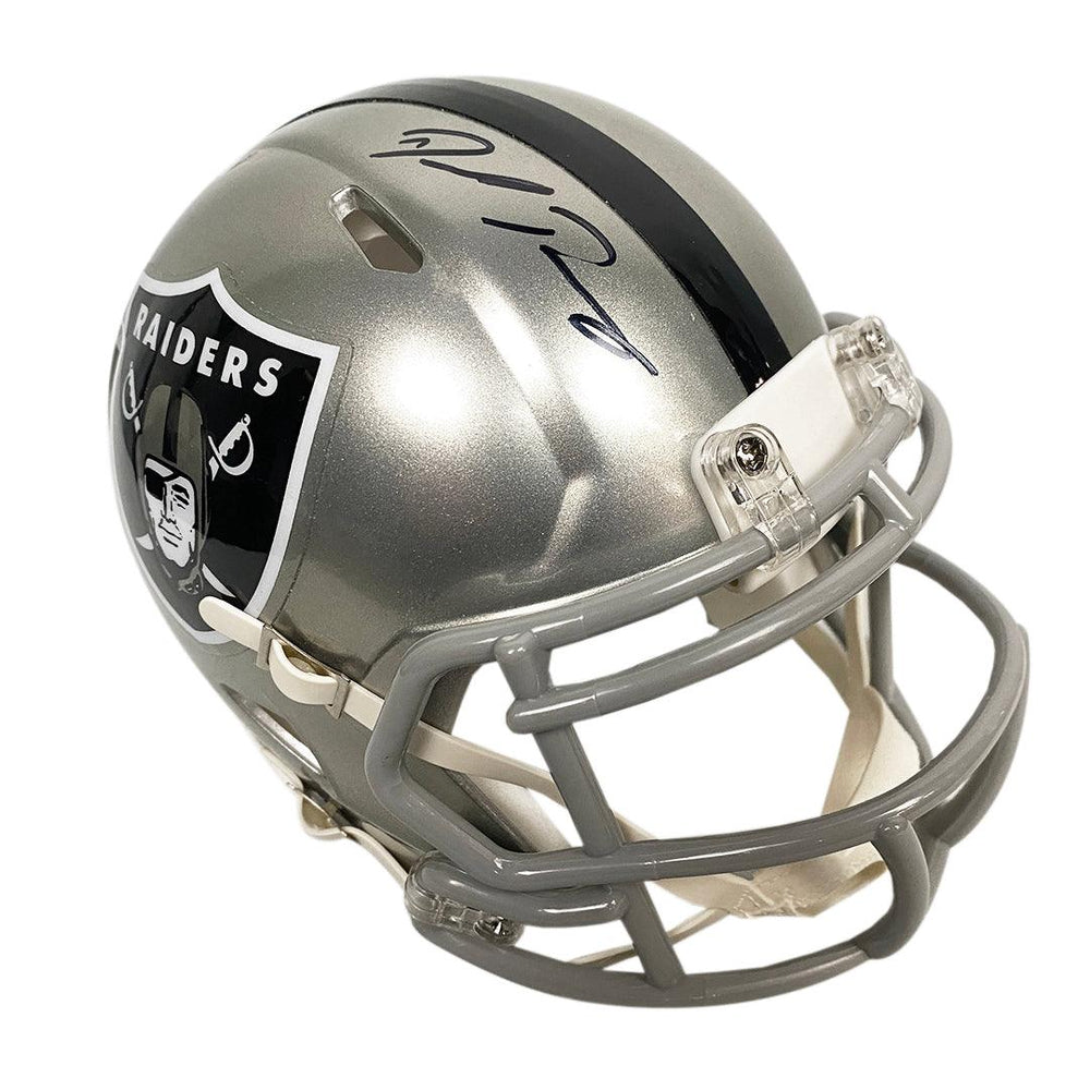 Denzel Perryman Signed Las Vegas Raiders Flash Speed Mini Replica Football Helmet (JSA) - RSA