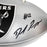 Denzel Perryman Signed Las Vegas Raiders Official NFL Team Logo Silver Football (JSA) - RSA