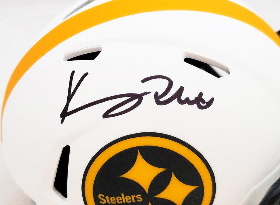 Kenny Pickett Pittsburgh Steelers Signed Riddell Lunar Mini Helmet