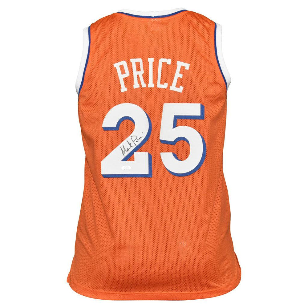 Mark Price Signed White Jersey JSA