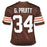 Greg Pruitt Signed Cleveland Pro Brown Football Jersey (JSA) - RSA