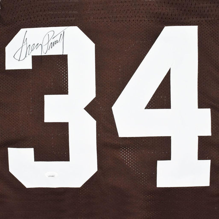 Greg Pruitt Cleveland Browns Autographed Signed Jersey - JSA Authentic