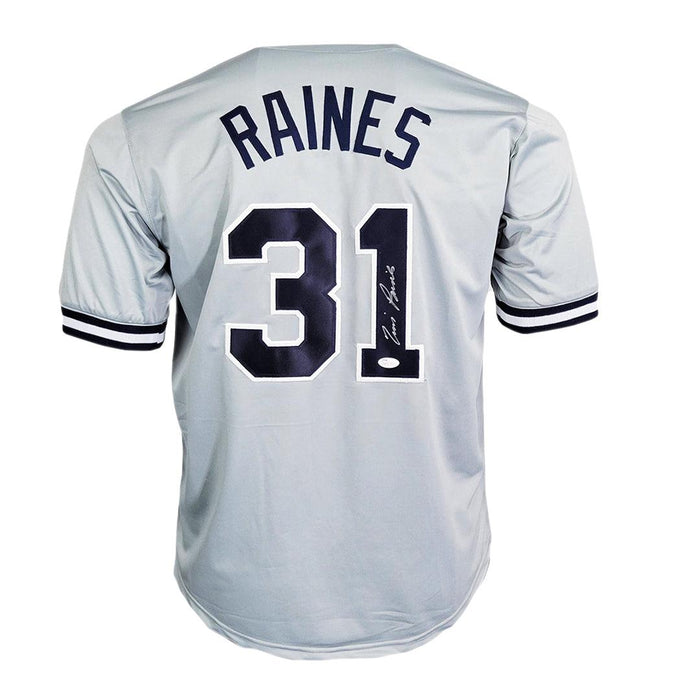 Tim Raines Autographed Jersey