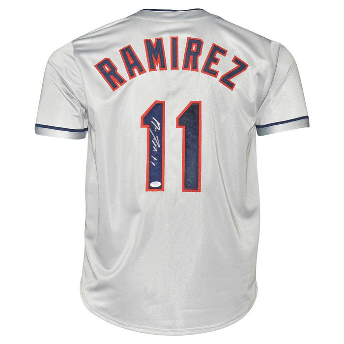 Jose Ramirez Signed Cleveland Blue Baseball Jersey (PSA) — RSA