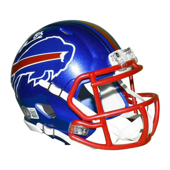 : Andre Reed Signed Bills FLASH Official Speed Mini