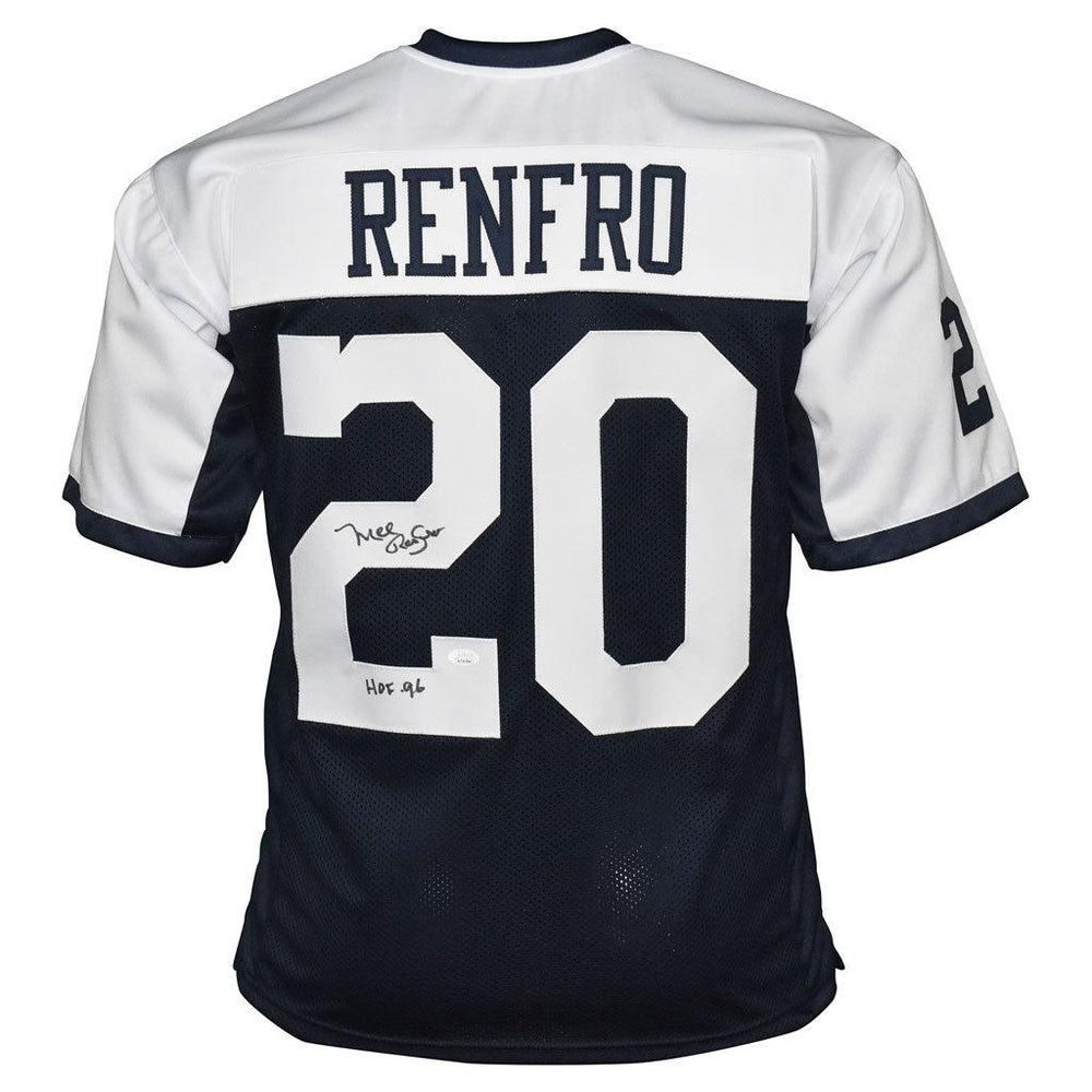 Mel Renfro Autographed and Framed Dallas Cowboys Jersey