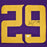 Xavier Rhodes Signed Minnesota Pro Color Rush Football Jersey (JSA) - RSA