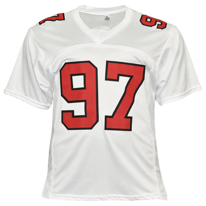 Jersey Ninja - Atlanta Falcons White Hockey Jersey