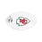 Tony Richardson Signed Kansas City Chiefs Official NFL Team Logo White Football (JSA) - RSA
