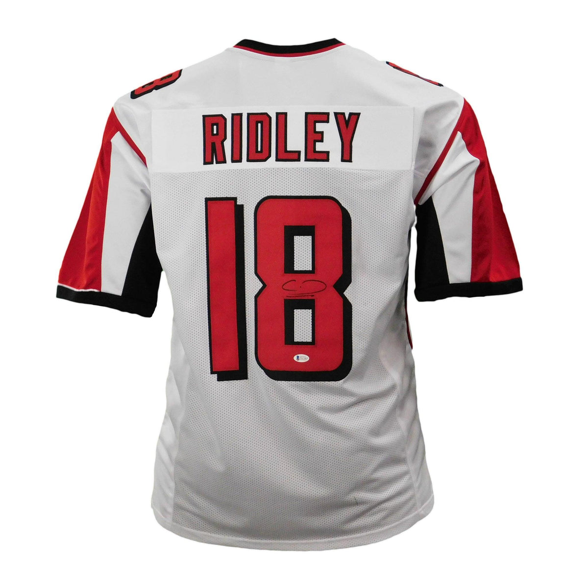 Calvin Ridley framed autographed white jersey