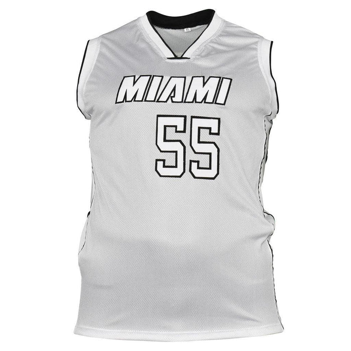 Autographed/Signed Duncan Robinson Miami Black Basketball Jersey