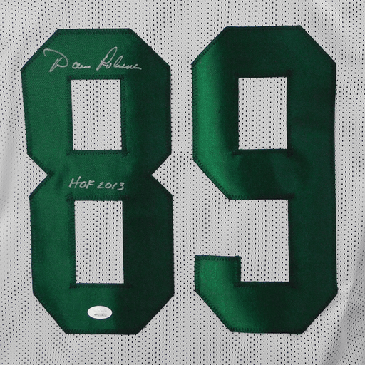 Dave Robinson Signed HOF 13 Inscription White Pro-Edition Jersey (JSA) - RSA