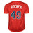 John Rocker Signed Atlanta Red Baseball Jersey (JSA) - RSA