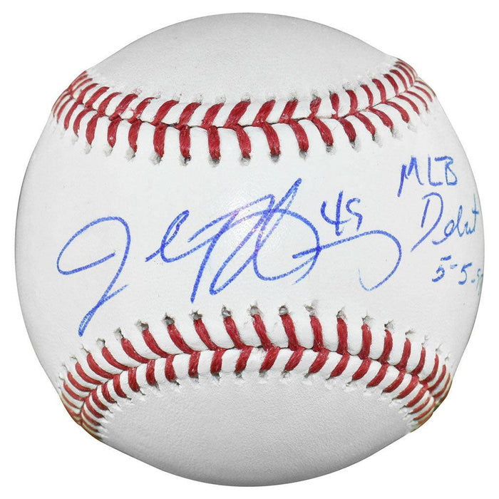 John Rocker Signed MLB Debut 5-5-98 Inscription Rawlings Official Major League Baseball (JSA) - RSA