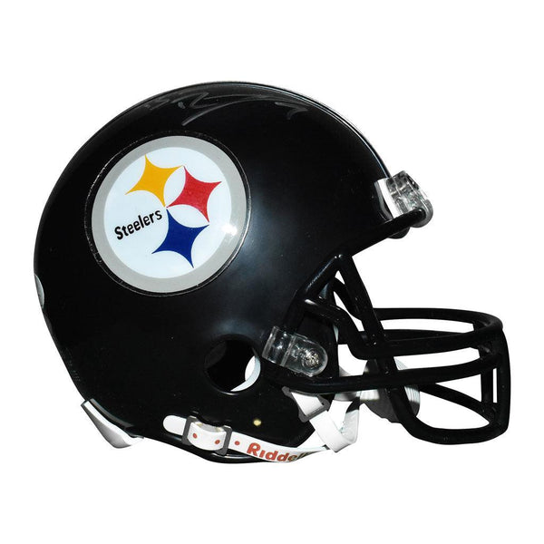 Ben Roethlisberger Signed Pittsburgh Steelers Mini Replica Black Footb — RSA