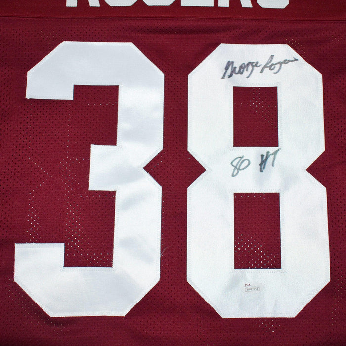 Custom offers Stiched Jersey Signed by George Rogers