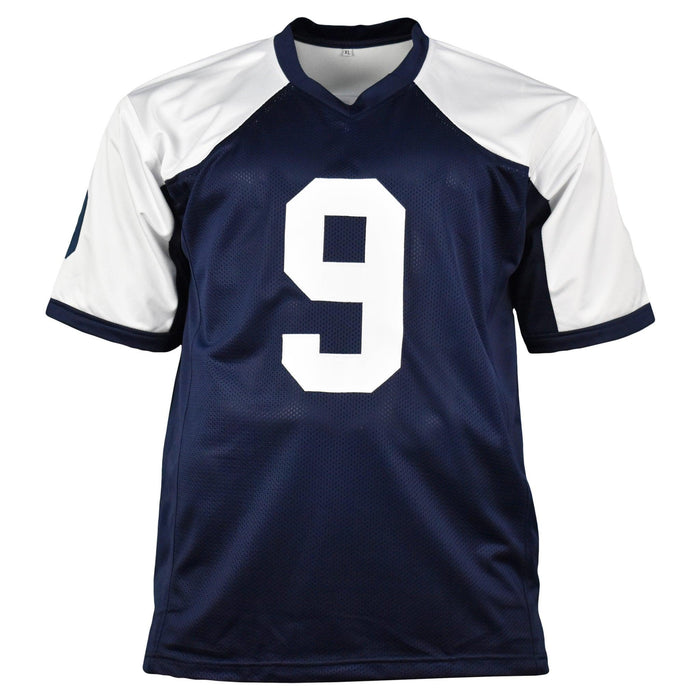 Tony Romo Signed Pro-Edition Blue Thanksgiving Football Jersey (JSA) — RSA