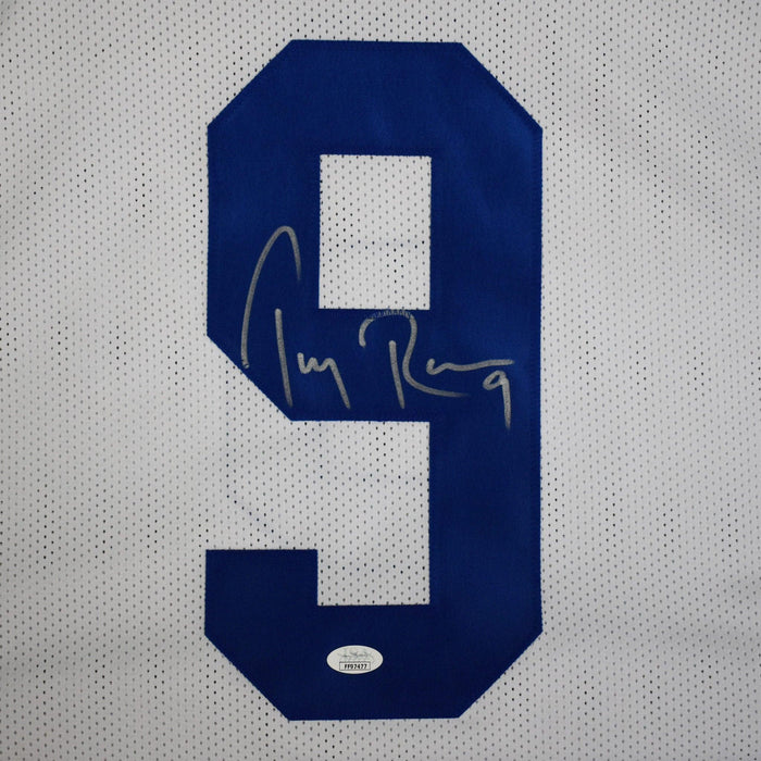 Tony Romo Signed Pro-Edition White Football Jersey (JSA) — RSA