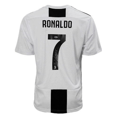 Cristiano Ronaldo Signed Juventes Jersey Black (Beckett)