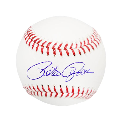 Pete Rose Autographed Official MLB Baseball Cincinnati Reds PR Holo Stock  #181106