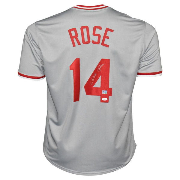 Pete Rose Signed Cincinnati Reds Hit King Jersey (Fiterman Sports Ho –  Super Sports Center