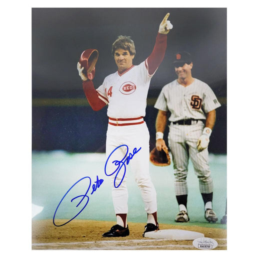 Pete Rose Signed Autographed White Jersey Pete Rose Exclusive Hologram  Authentic – Fiterman Sports Group
