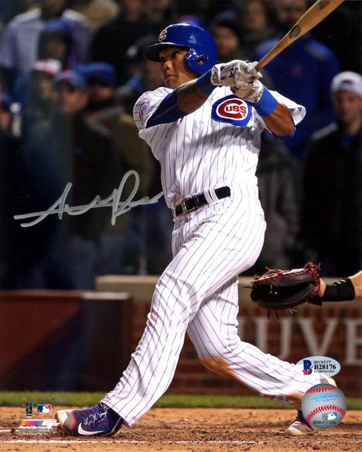 Addison Russell Autographed 8x10 Photo Chicago Cubs Beckett BAS Stock #115003 - RSA