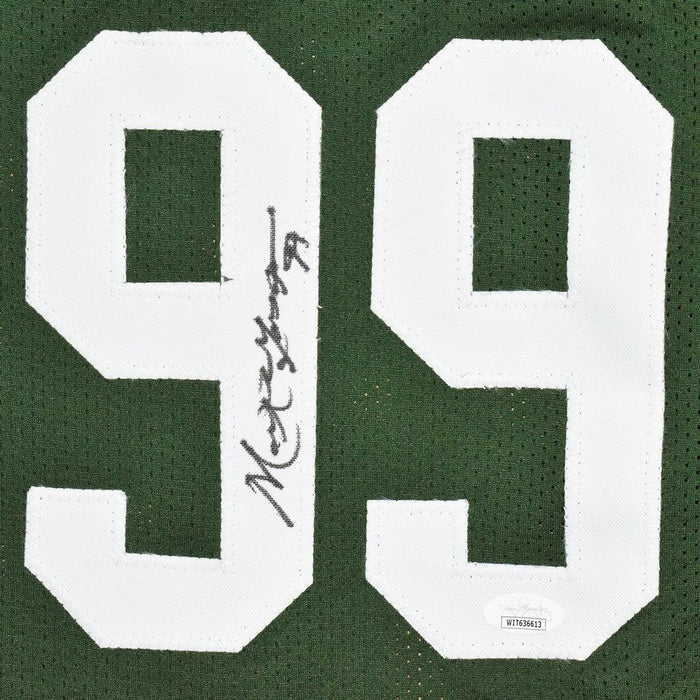 Sack Exchange Signed New York Green Football Jersey (JSA)