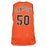 Ralph Sampson Signed Virginia Orange College Style Basketball Jersey (JSA) - RSA