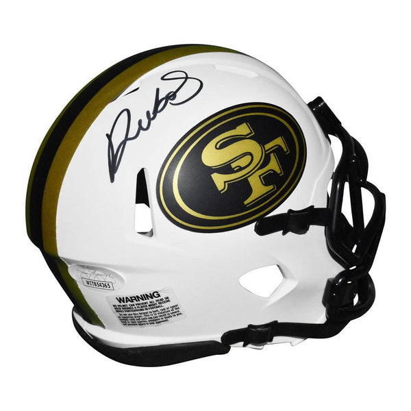 Deebo Samuel Autographed Signed 49Ers Authentic Eclipse Speed Mini Helmet  JSA Witness