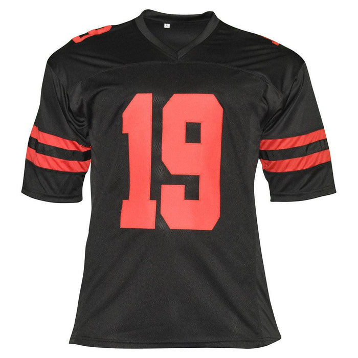 Deebo Samuel Autographed Black Pro Style Jersey- JSA *Black