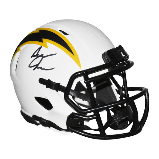 Carson Palmer Signed Cincinnati Bengals Lunar Eclipse Speed Mini Replica  Football Helmet (JSA)