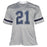 Deion Sanders Signed Dallas Pro Grey Football Jersey (Beckett) - RSA