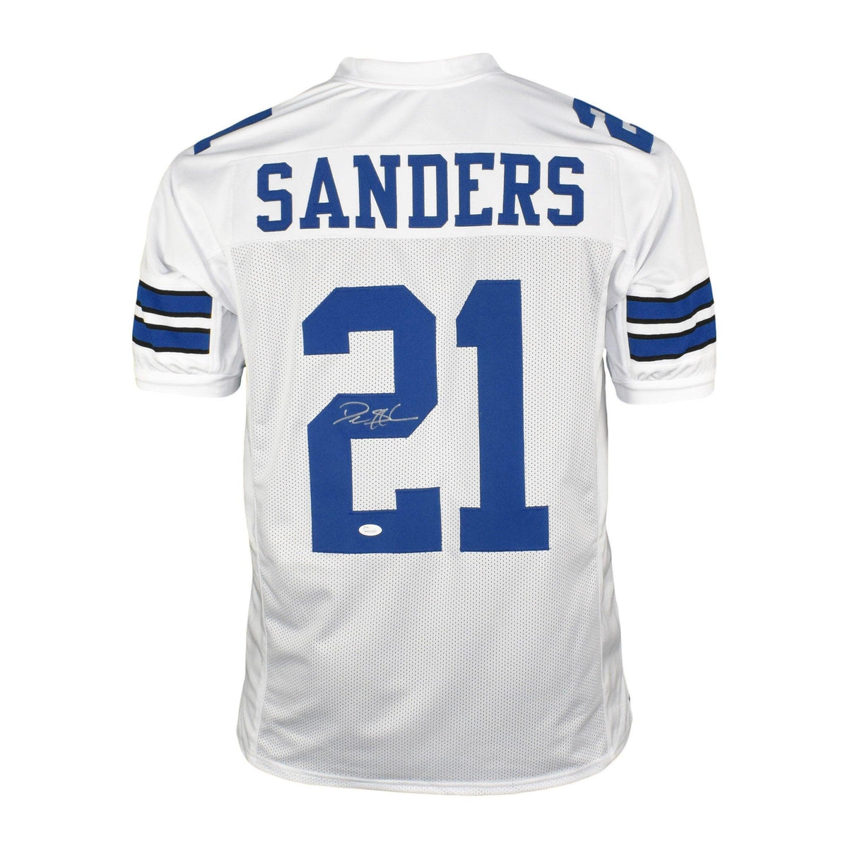 Miles Sanders Autographed/Signed Pro Style White XL Jersey Beckett